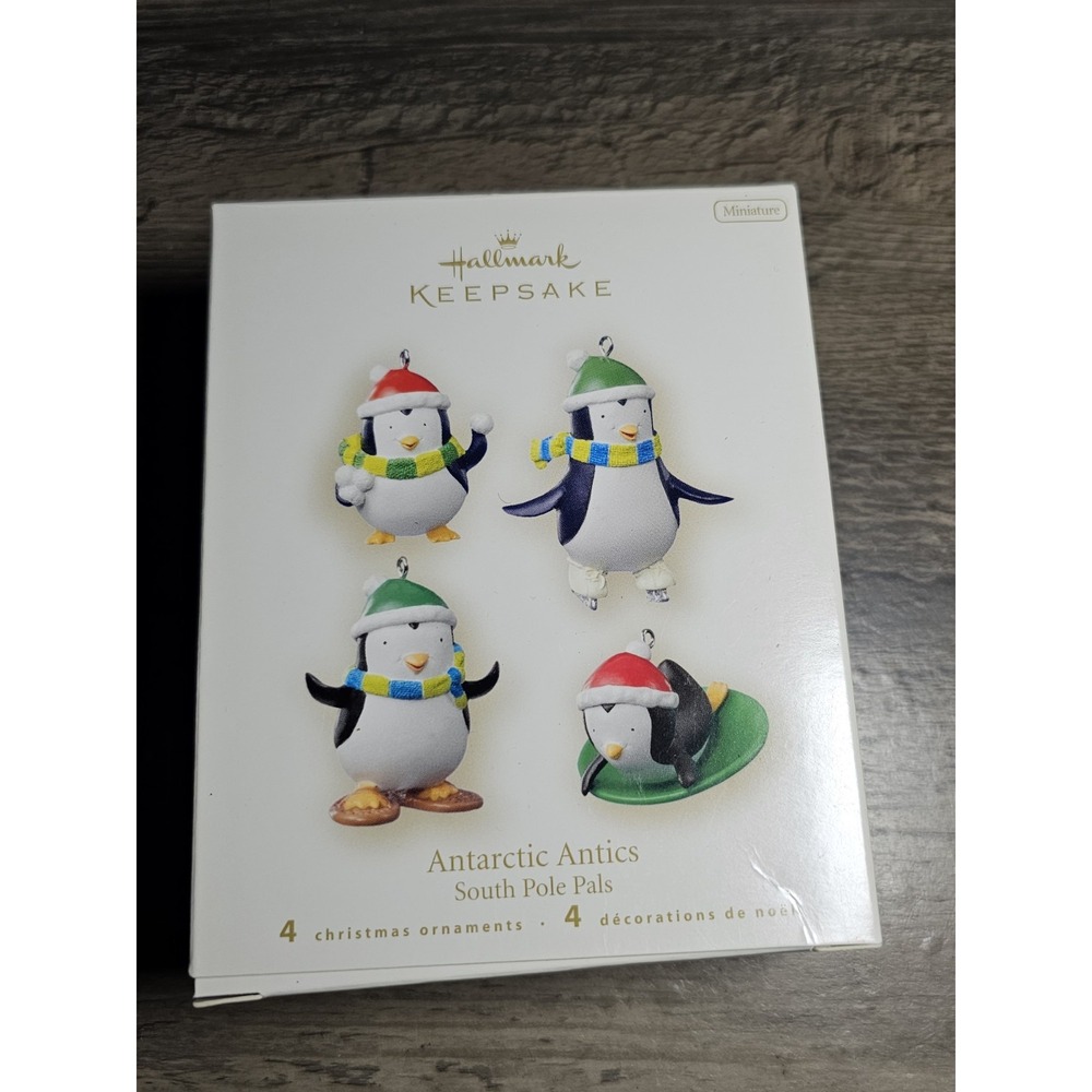 Hallmark "Antarctic Antics: South Pole Pals" 2008 Miniature Ornament NIB